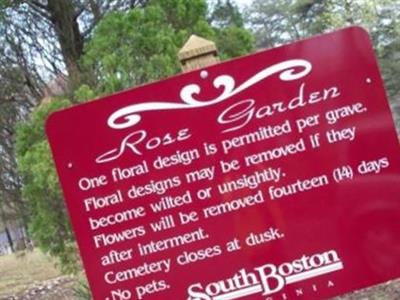 Rose Garden Cemetery on Sysoon