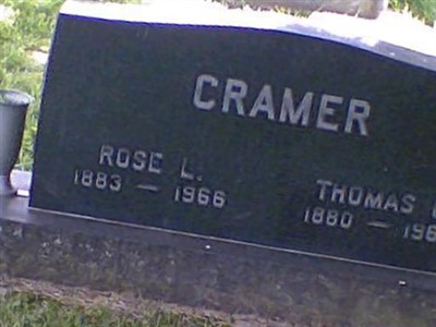 ROSE L CRAMER on Sysoon
