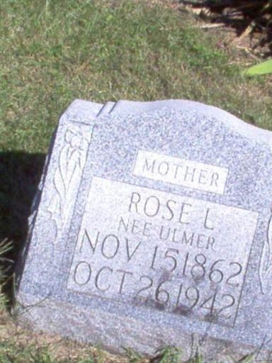 Rose L. Ulmer Dagit on Sysoon