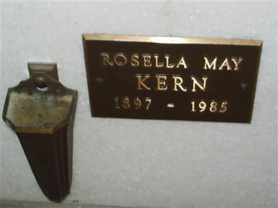 Rosella May Kern on Sysoon