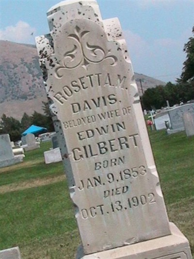 Rosetta M Davis Gilbert on Sysoon