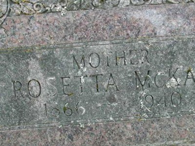 Rosetta McKay on Sysoon