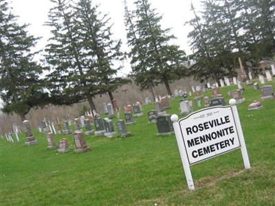 Roseville Mennonite Cemetery on Sysoon