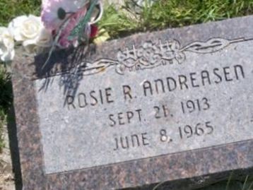 Rosie R Andreasen on Sysoon