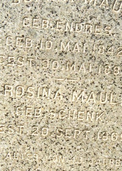 Rosina Schenk Maul on Sysoon