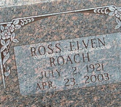Ross Elvan Roach on Sysoon