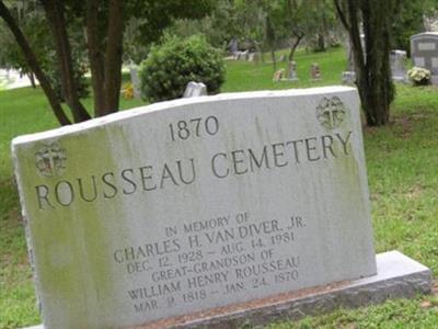 Rousseau Pioneer Cemetery on Sysoon