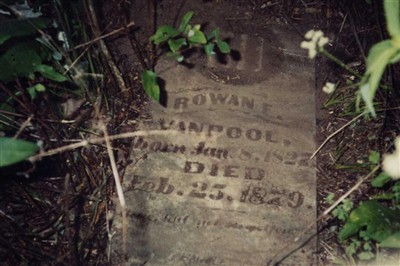 Rowan F Vanpool on Sysoon
