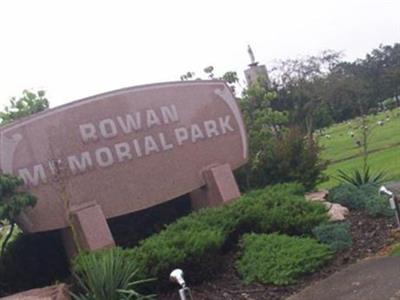 Rowan Memorial Park Cemetery on Sysoon