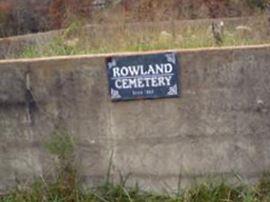 Rowland Cemetery on Sysoon