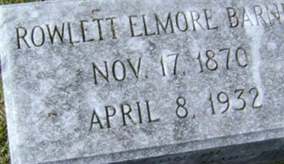 Rowlett Elmore Barnes on Sysoon