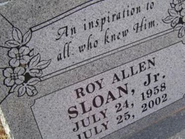 Roy Allen Sloan, Jr on Sysoon