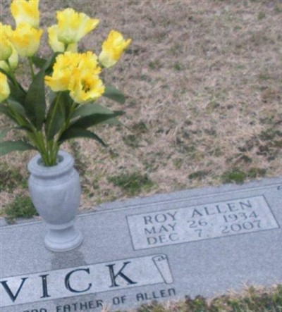 Roy Allen Vick on Sysoon