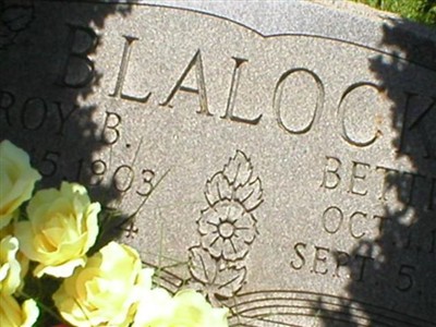 Roy B Blalock on Sysoon