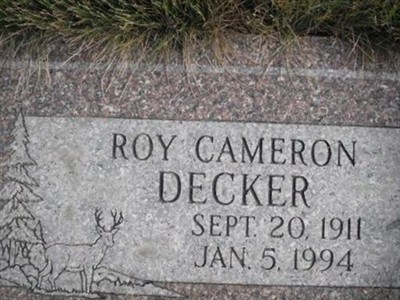 Roy Cameron Decker on Sysoon