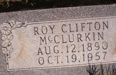 Roy Clifton McClurkin on Sysoon