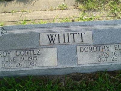 Roy Cortez Whitt on Sysoon