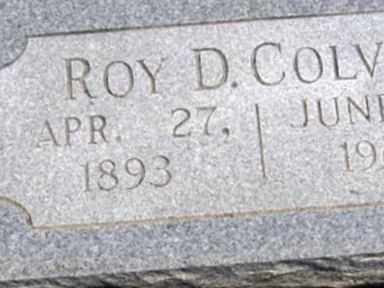 Roy D. Colvin on Sysoon