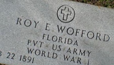 Roy E. Wofford on Sysoon