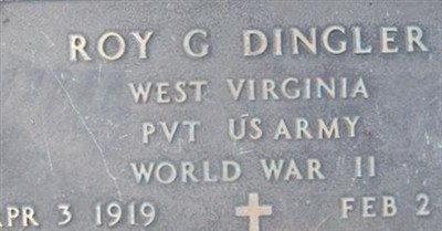 Roy G. Dingler on Sysoon