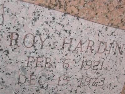 Roy Hardin Pyles on Sysoon