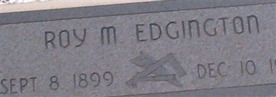 Roy M. Edgington on Sysoon