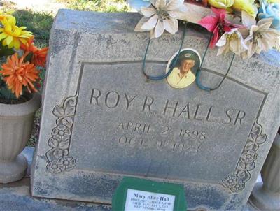 Roy R Hall, Sr on Sysoon