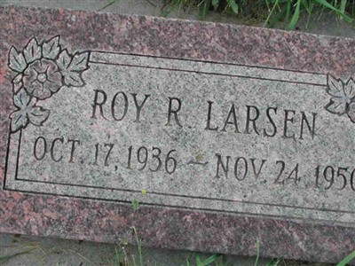 Roy R. Larsen on Sysoon