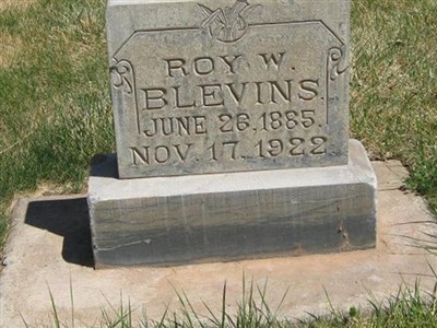 Roy W Blevins on Sysoon
