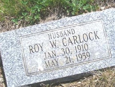 Roy W. Carlock on Sysoon