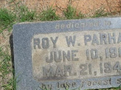 Roy W Parham on Sysoon