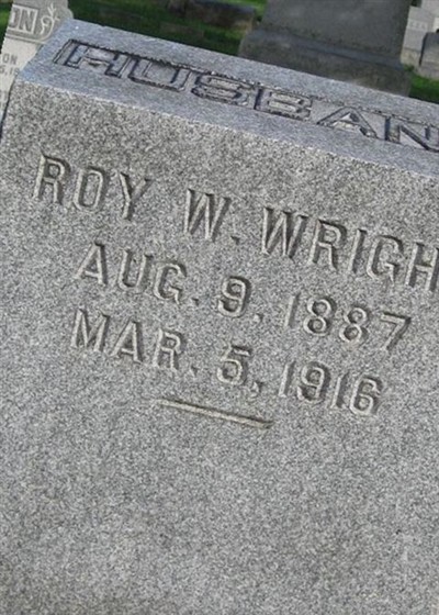 Roy W. Wright on Sysoon