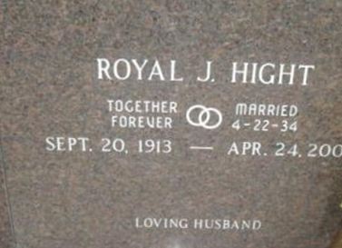 Royal J Hight on Sysoon