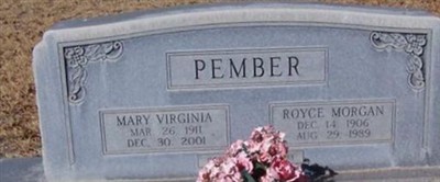 Royce Morgan Pember on Sysoon