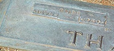 Rube Thacker on Sysoon