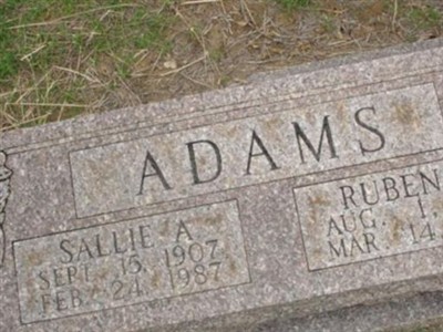 Ruben Lewis Adams on Sysoon