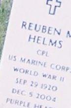 Corp Ruben M Helms on Sysoon