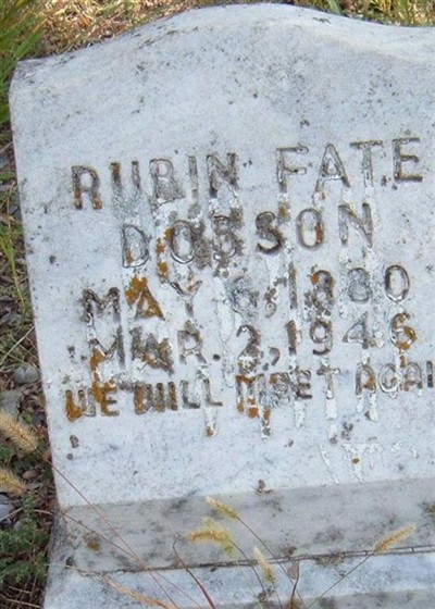 Rubin Fate Dobson on Sysoon