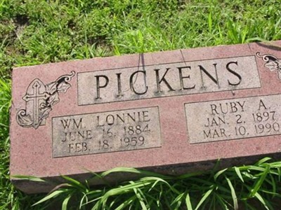 Ruby A. Fitzgerald Pickens on Sysoon
