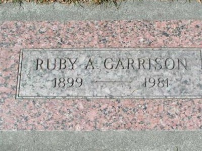 Ruby A Garrison on Sysoon