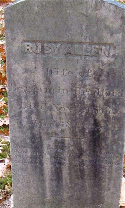 Ruby Allen Bradford on Sysoon