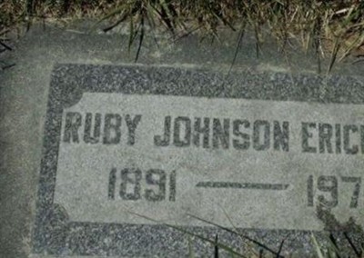 Ruby Amelia Johnson Erickson on Sysoon