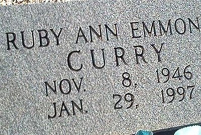 Ruby Ann Emmons Curry on Sysoon