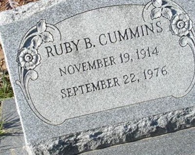 Ruby B. Cummins on Sysoon