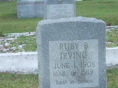 Ruby B. Irving on Sysoon