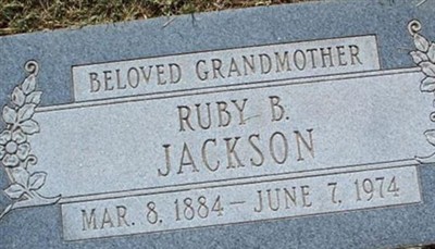 Ruby B. Jackson on Sysoon