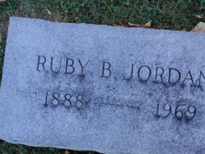 Ruby B. Jordan on Sysoon