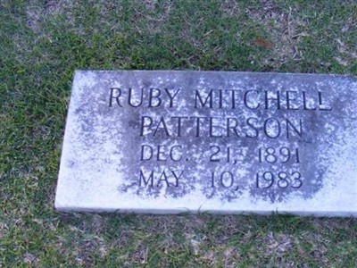 Ruby Blanche Mitchell Patterson on Sysoon