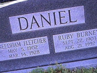 Ruby Burney Daniel on Sysoon