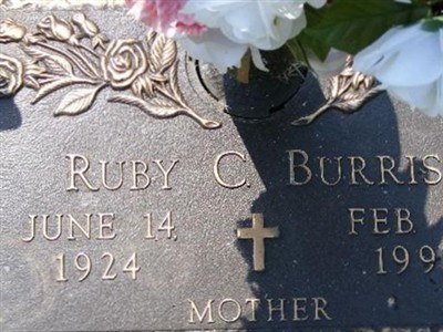 Ruby C Burris on Sysoon